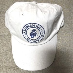 White Caribbean Joe baseball cap!